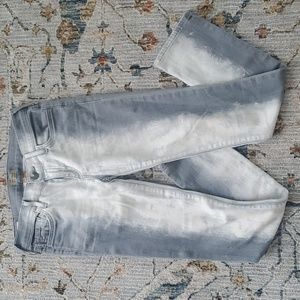 True religion gray skinny jeans